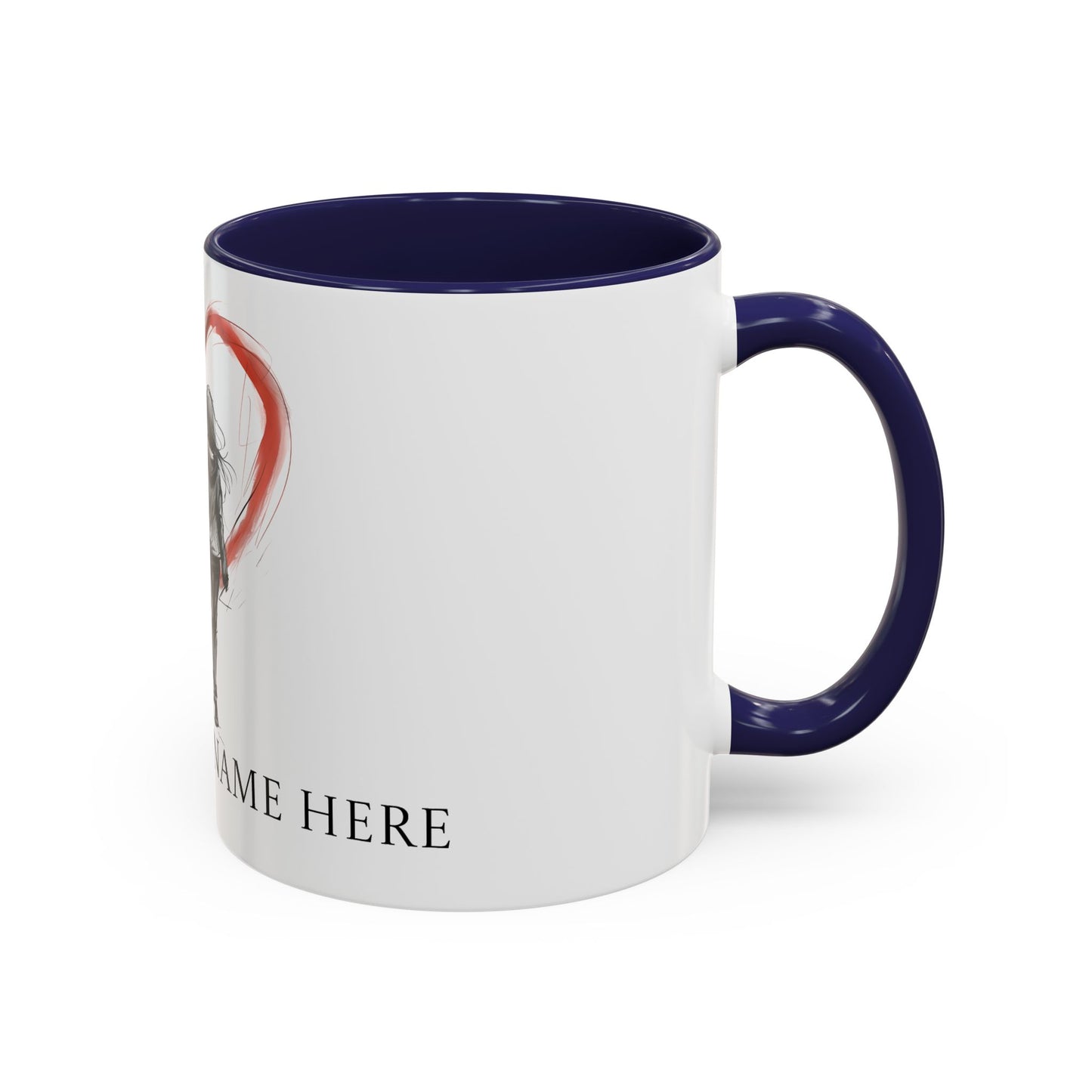 Customized Love Mugs for Two - A Romantic Home Accent for Coffee Connoisseurs - Unique Home Decor, Valentines Day Present