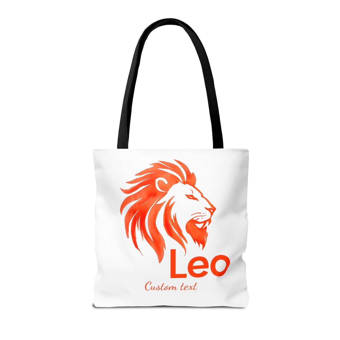 Leo Zodiac Personalized Tote Bag, Artistic Tote Bag, Astrology Lover, Trendy Tote Bag, Weekender, Aesthetic Tote