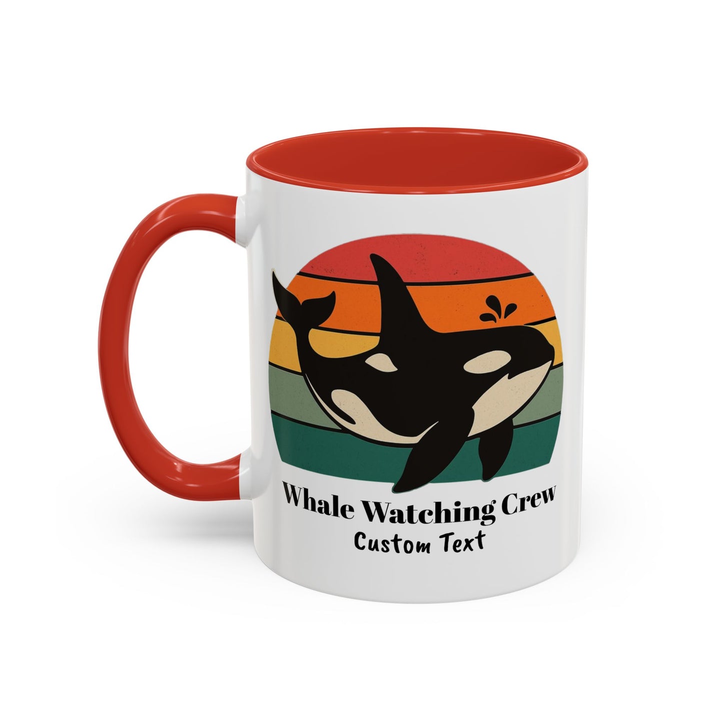 Personalized Orca Whale Coffee Mug, Whale Watching Mug, Whale Gifts, Alaskan Cruise, Blue Whale, Beluga Whale, Maui Excursion