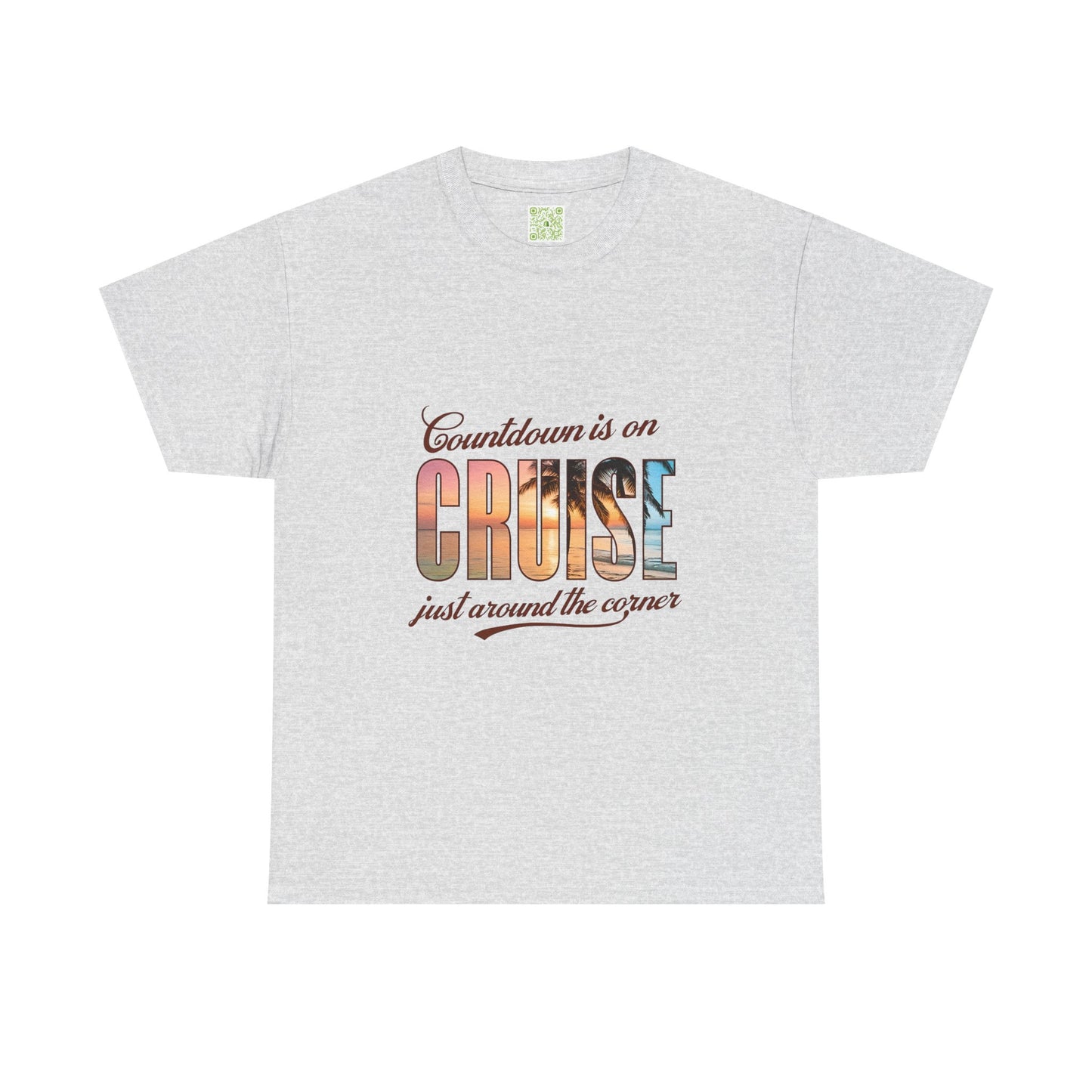 Cruise Countdown Heavy Cotton Tee, Cruise Squad 2025 Shirt, Family Vacation 2025 Tee, Family Cruise Shirt, Custom Travel Shirt
