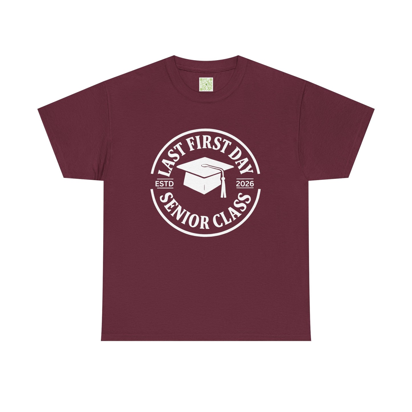 Unisex Graduation Tee - 'Last First Day Senior Class', Class of 2026 T-Shirt, High School Graduation Gift, Senior Year Apparel, End of [...]