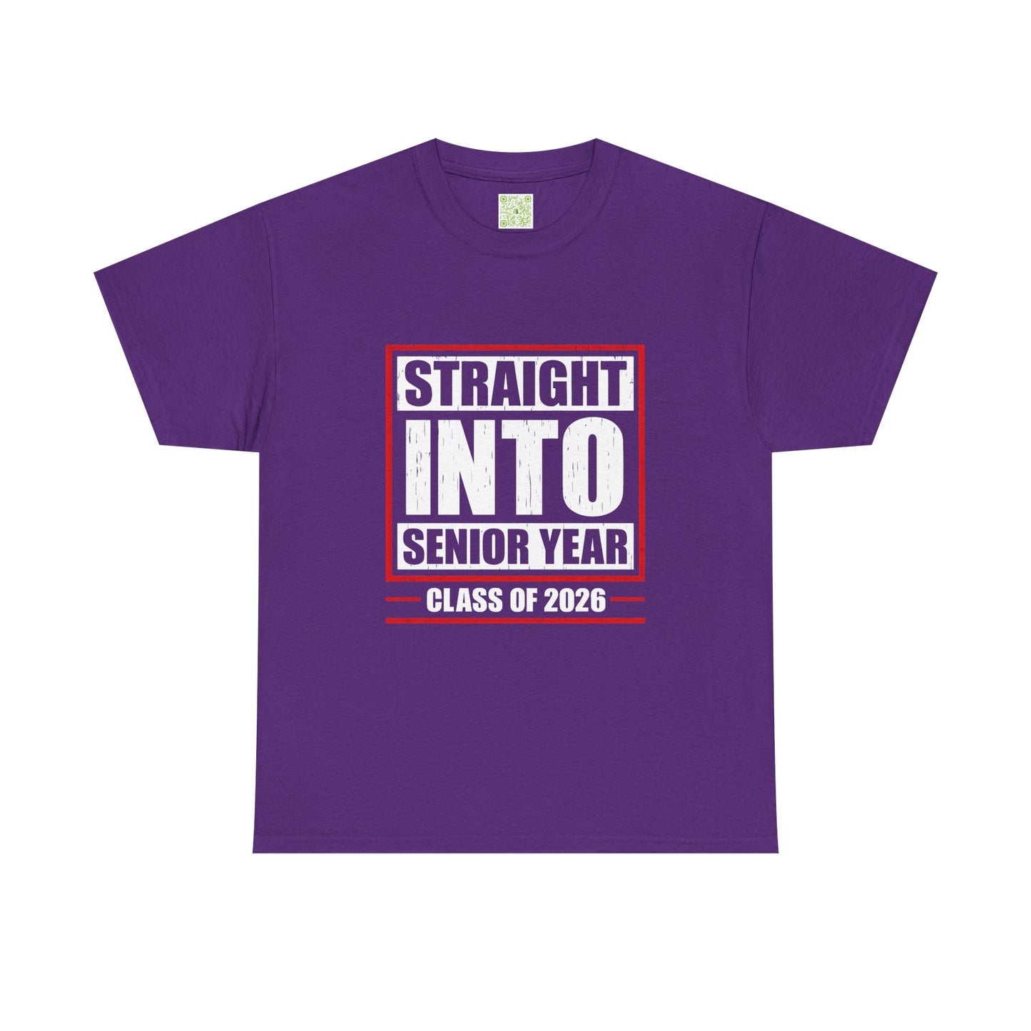Senior Year Tee, Straight Into Senior Year Shirt, Class of 2026, High School Senior, Back to School, Senior Gift