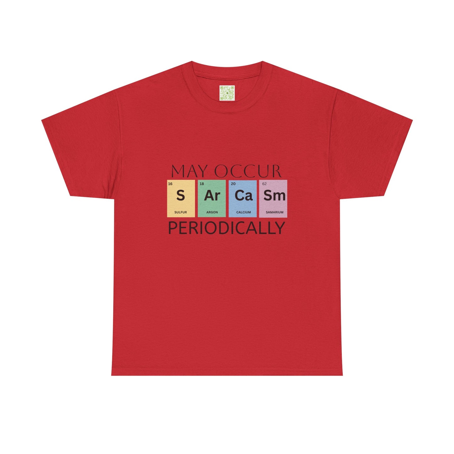Sarcasm Periodic Table Shirt, Funny Sister Shirt, Introvert Shirt, Chemistry Shirt, Science Teacher Gift, Chemistry Gift