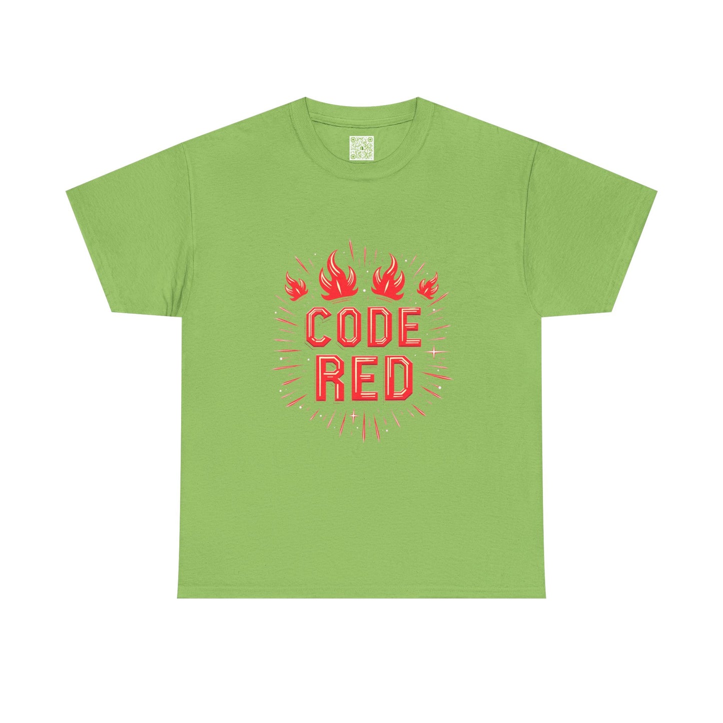 Firefighter Code Red Tee, Firefighting T-Shirt, Fireman Gift, Firefighter Gift, Thin Red Line, Bravery Inspired Shirt, Firefighting Tee