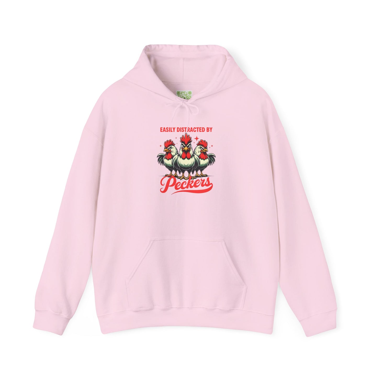 Easily Distracted By Peckers Hoodie | Naughty Tee Vibes & Dirty Joke Fun