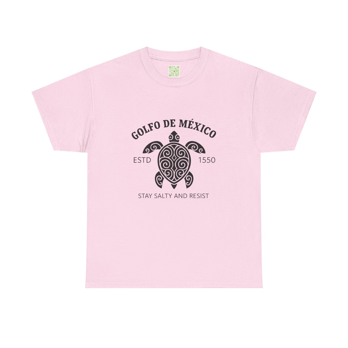 Gulf of Mexico Turtle Cotton Tee, Golfo de Mexico, Stay Salty Shirt, Sea Turtle Shirt, Turtle Shirt, Conversation Starter