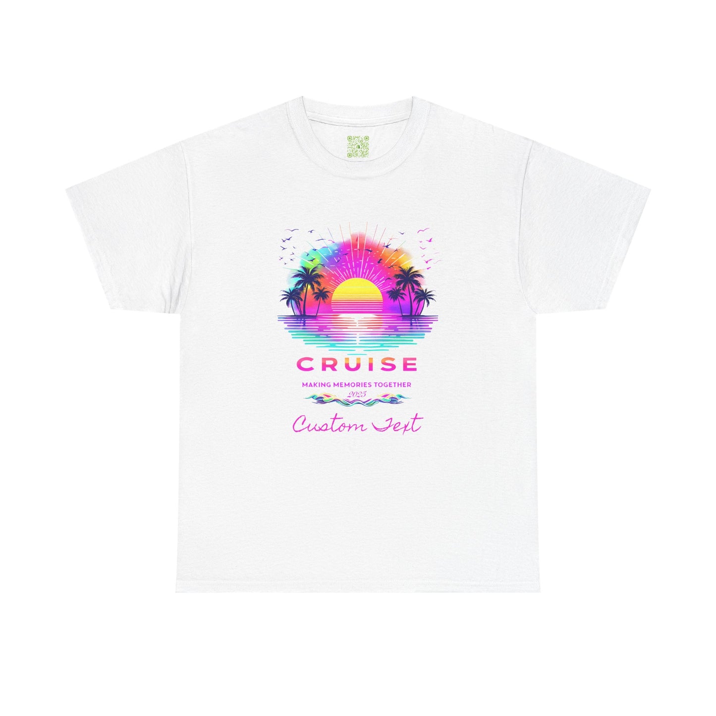 Personalized Cruise Making Memories, Cruise 2025 Shirts, Group Cruise Shirt, Birthday Cruise Tee, Family Vacation Tee