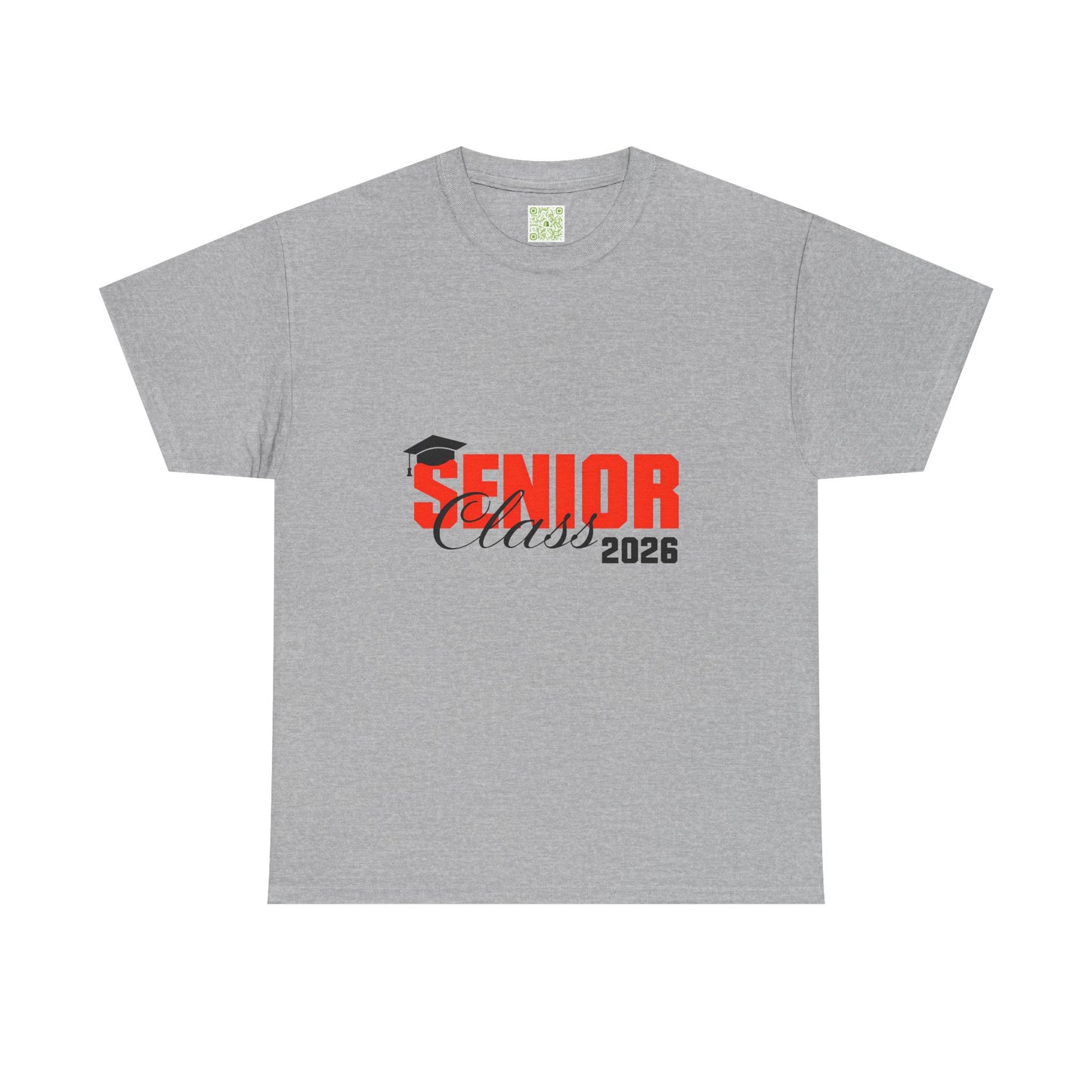 Senior Class 2026 Unisex Heavy Cotton Tee - Graduation Shirt, Senior Celebration Tee, Class of 2026 Apparel, Graduation Gift, School [...]