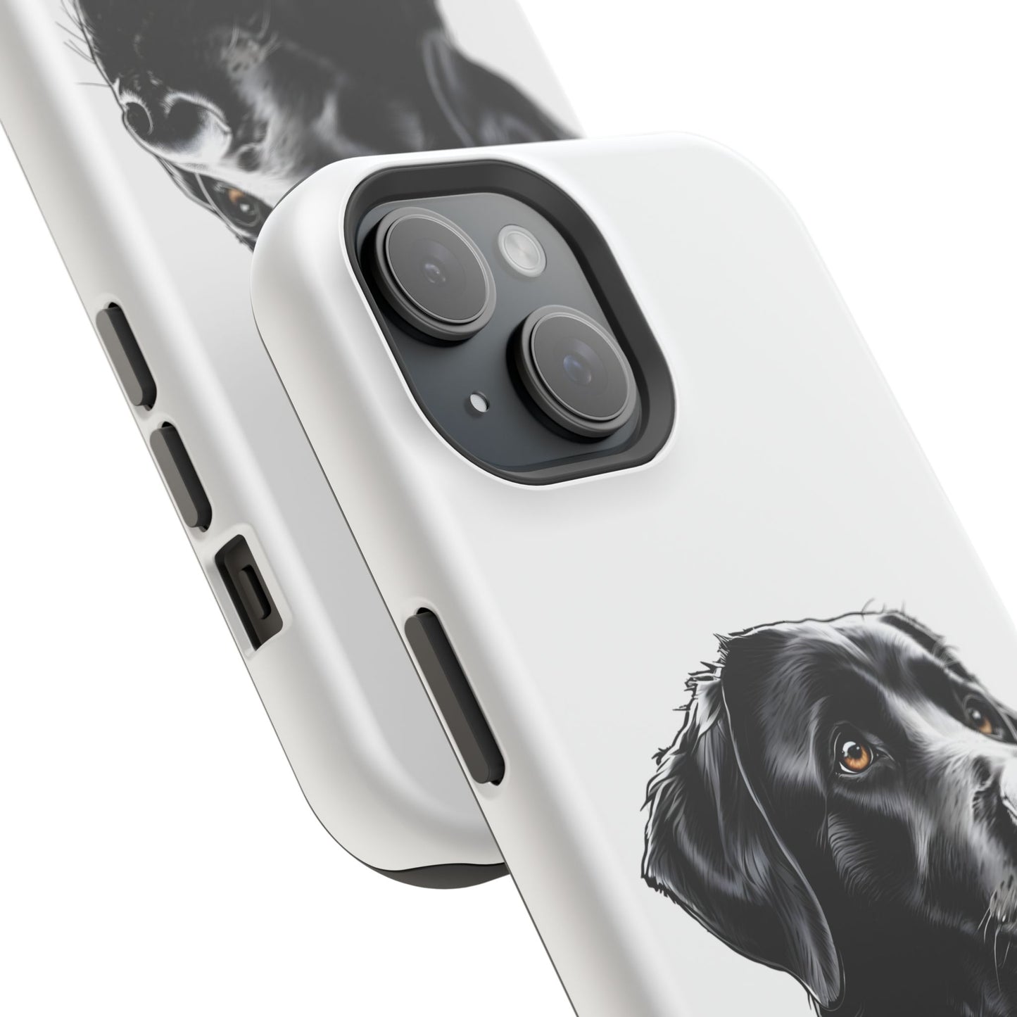 Dog Lover Tough Case, Durable Phone Cover, Pet Portrait Case, Unique Gift for Dog Owners, Custom Pet Accessories