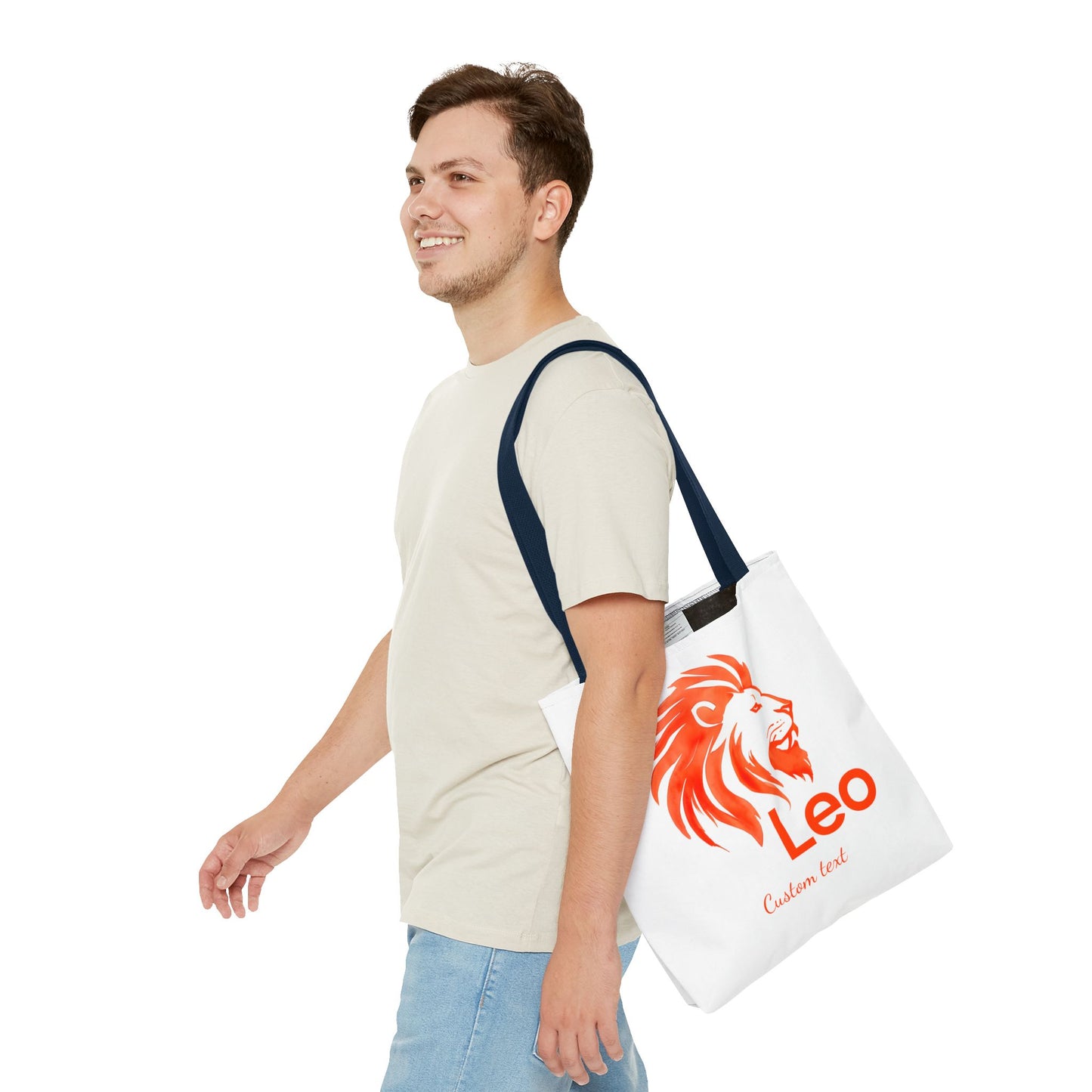Leo Zodiac Personalized Tote Bag, Artistic Tote Bag, Astrology Lover, Trendy Tote Bag, Weekender, Aesthetic Tote