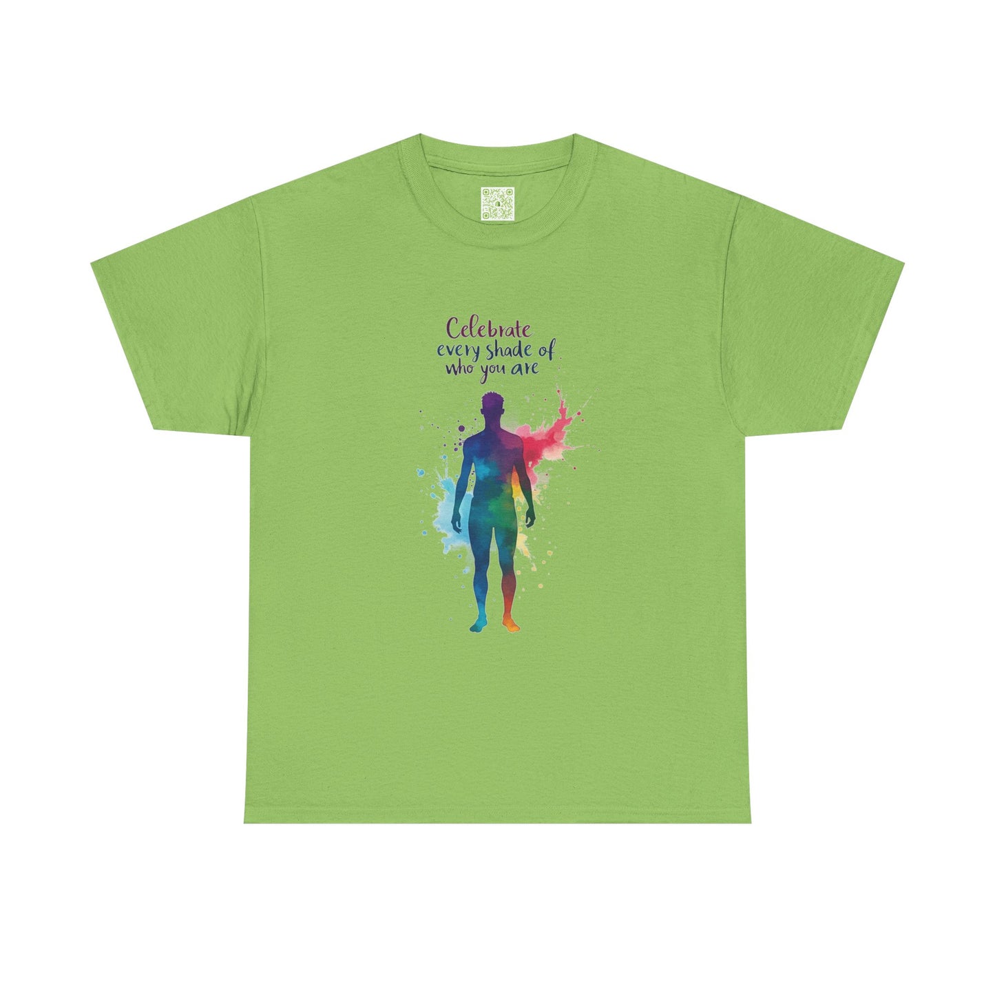 Enneagram Four Celebrate Every Shade Personality Tee, Celebrate Every Shade, Unisex Heavy Cotton, Self Growth, Individualist Tee