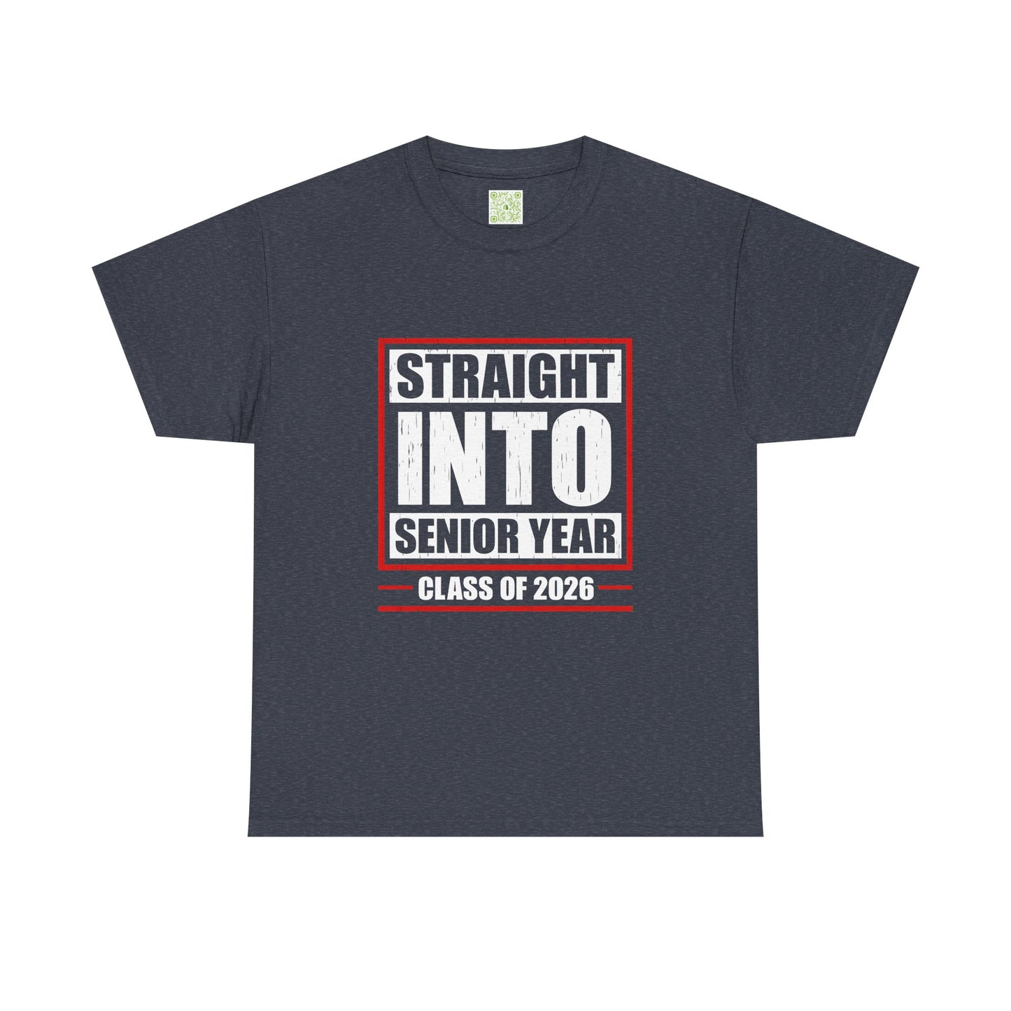 Senior Year Tee, Straight Into Senior Year Shirt, Class of 2026, High School Senior, Back to School, Senior Gift