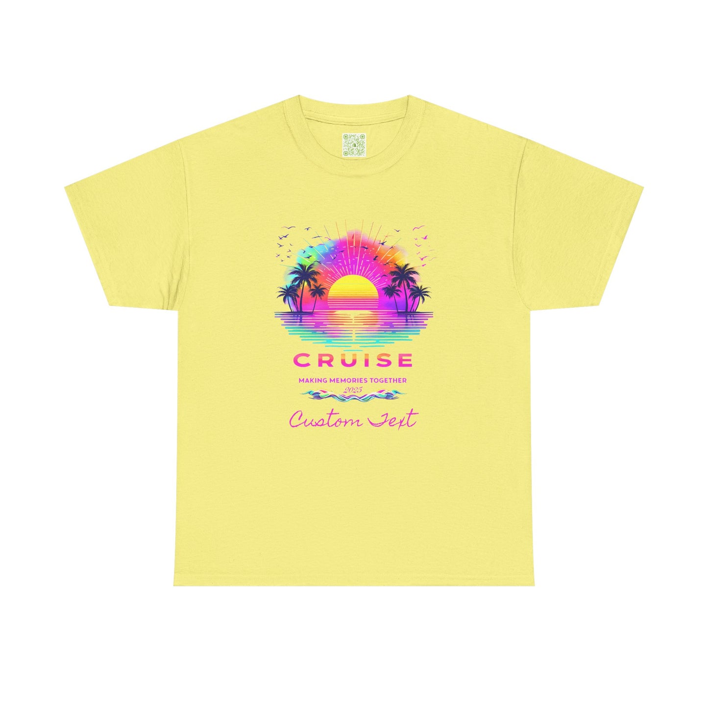 Personalized Cruise Making Memories, Cruise 2025 Shirts, Group Cruise Shirt, Birthday Cruise Tee, Family Vacation Tee