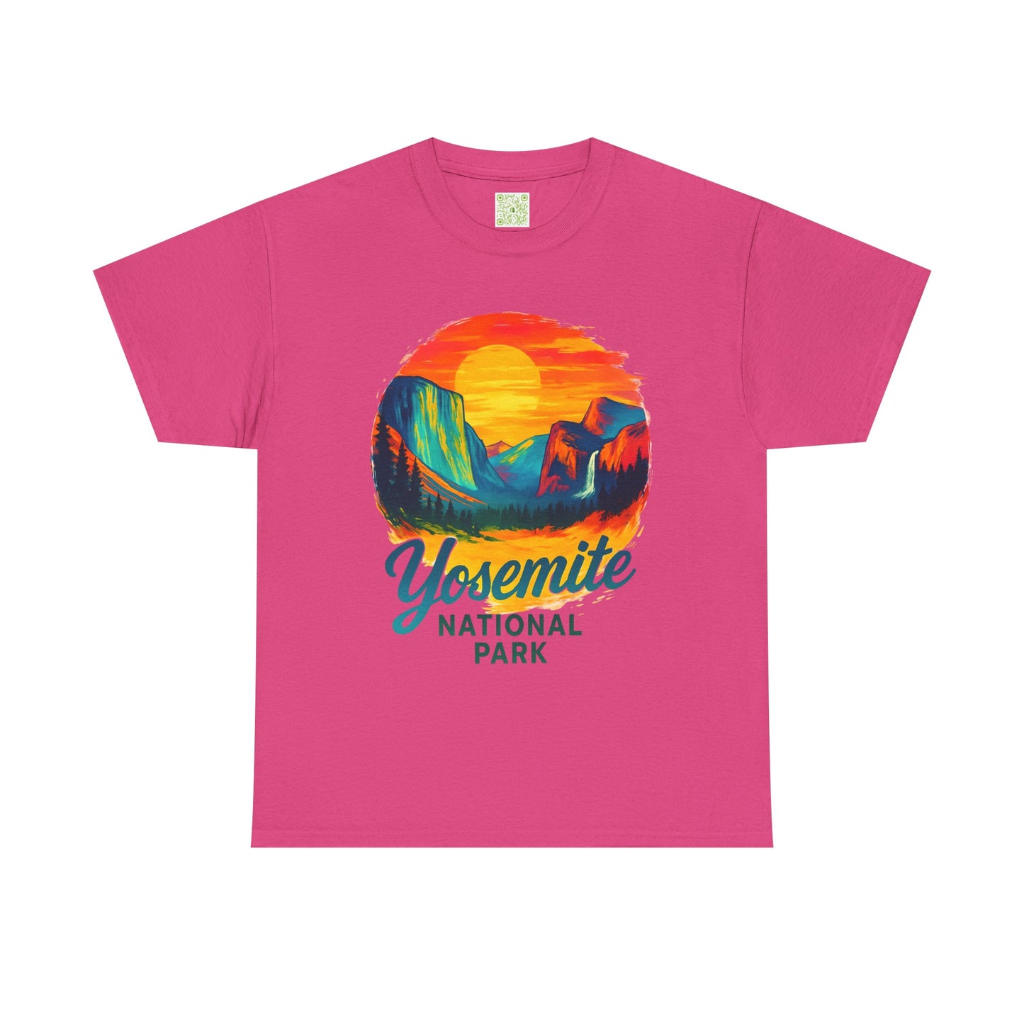 Retro Sunset Yosemite National Park Tee, Yosemite Shirt, Yosemite Gift, Wildflower Yosemite, Yosemite El Capitan