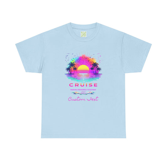 Personalized Cruise Making Memories, Cruise 2025 Shirts, Group Cruise Shirt, Birthday Cruise Tee, Family Vacation Tee