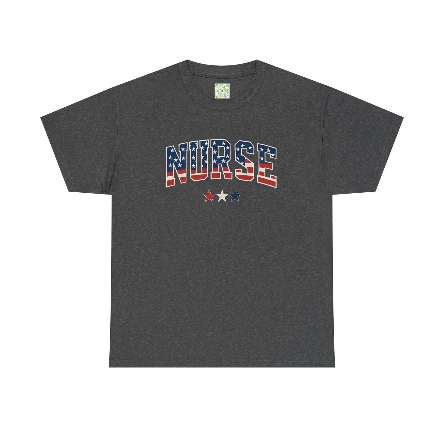 Patriotic Nurse T-Shirt, Cute Nurse Shirt, Gift for Nurse, Independence Nurse, July 4th Nurse, Red White Blue Nurse
