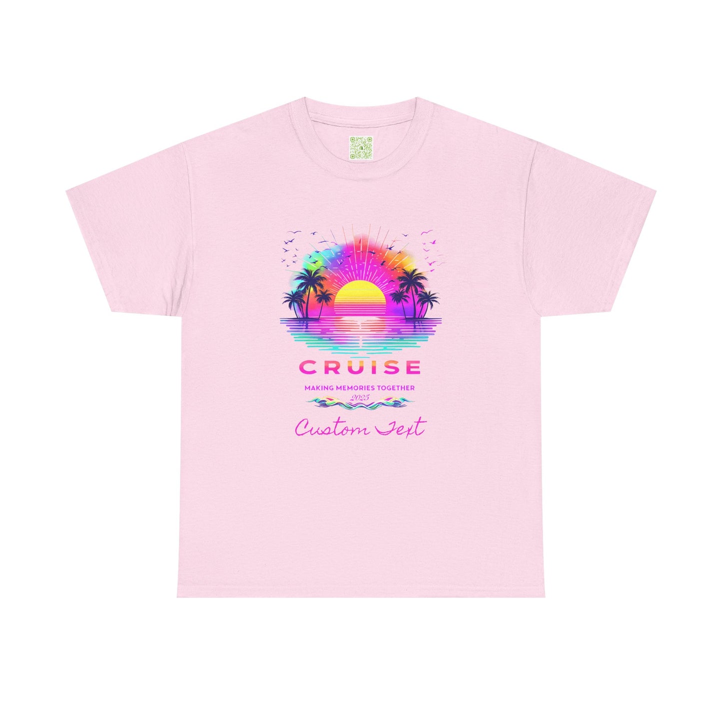 Personalized Cruise Making Memories, Cruise 2025 Shirts, Group Cruise Shirt, Birthday Cruise Tee, Family Vacation Tee