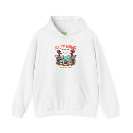 Salty Moms Beach Club Hoodie, Fun Summer Vibes, Beach Lovers, Summer Mom Hoodie, Girls Trip, Hot Mom Summer
