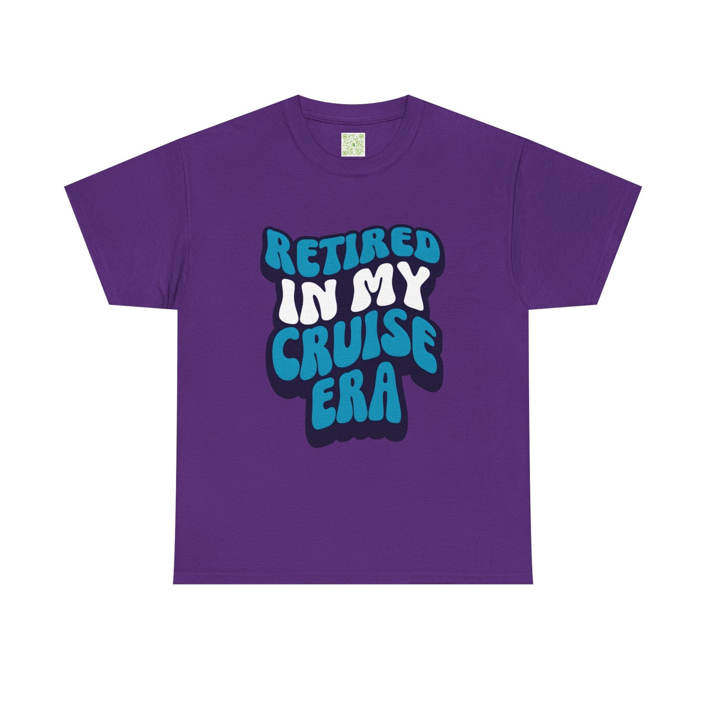 Retired in My Cruise Era Unisex Tee, Retirement Cruise Shirt, Travel Merch, Cruise Vibes Tee, Vacation Tshirt