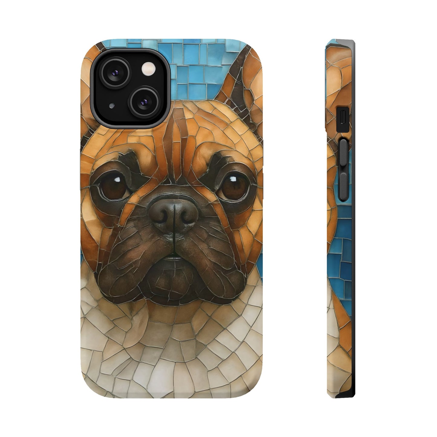 French Bulldog Mosaic Phone Case, French Bulldog Art, Dog iPhone Case, Frenchie Mom, French Bulldog Gift, Dog Lover