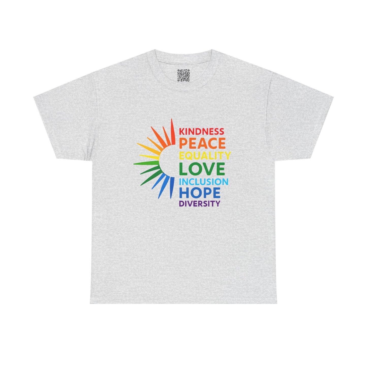 LGBTQ Pride Tee, Kindness Peace Equality Love Inclusion Hope Diversity, LGBT TShirt, Pride Outfit