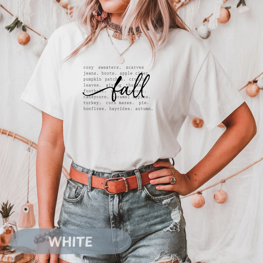 Fall Vibes Autumn Tee, Cozy Fall Shirt, Seasonal Wear, Happy Fall T-Shirt, Thanksgiving Gift, Autumn Aesthetic