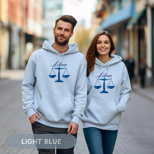 Libre Zodiac Hoodie, Astrology Clothes, Zodiac Sweatshirt, Libra Shirt, Horoscope Top, Celestial Hoodie, Libra Zodiac, Gift For Libra